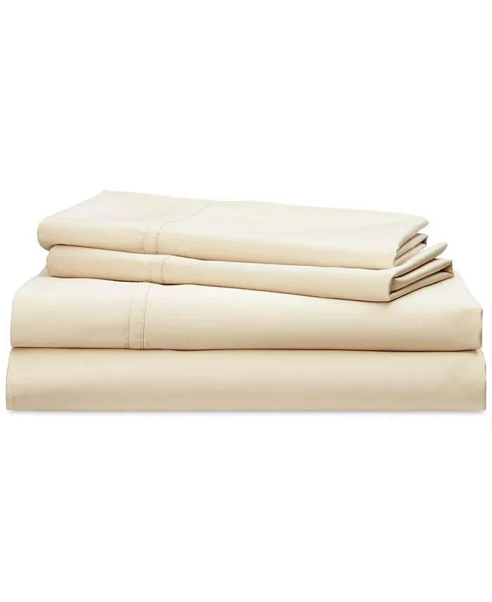 Lauren Ralph Lauren Spencer 4-Pc King Cotton Sateen Sheet Set MSRP $220