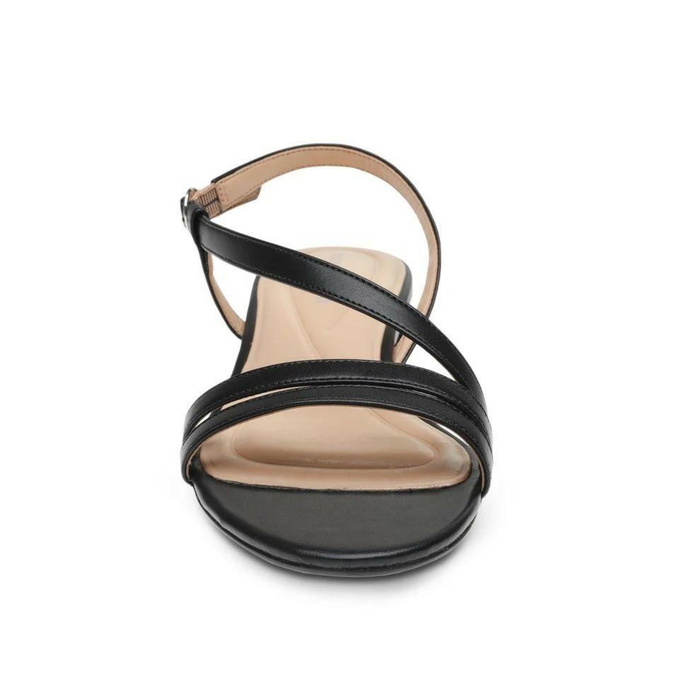 Easy Spirit Glenni Women’s Strappy Sandals – Comfort Block Heel Open Toe Shoes