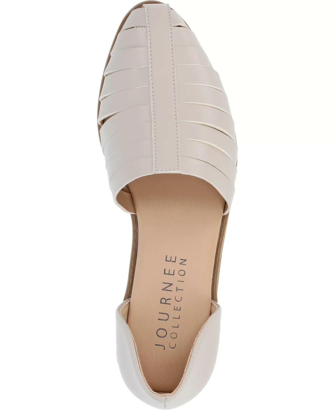 Journee Collection Anyah Caged Two Piece Flat Gray 8.5 New $84