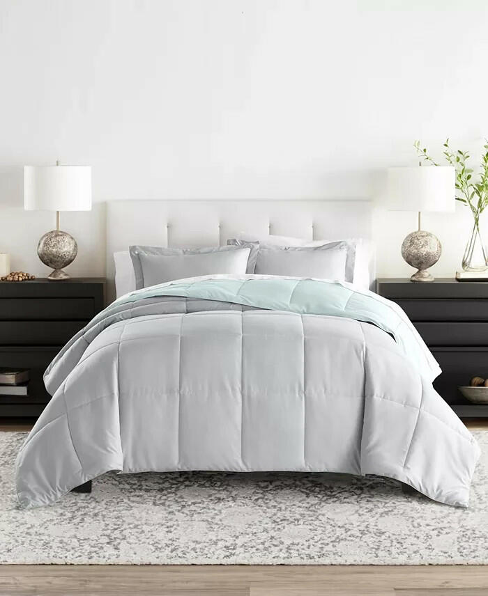 ienjoy Home All Season Reversible Comforter Set Twin Twin XL MSRP $82