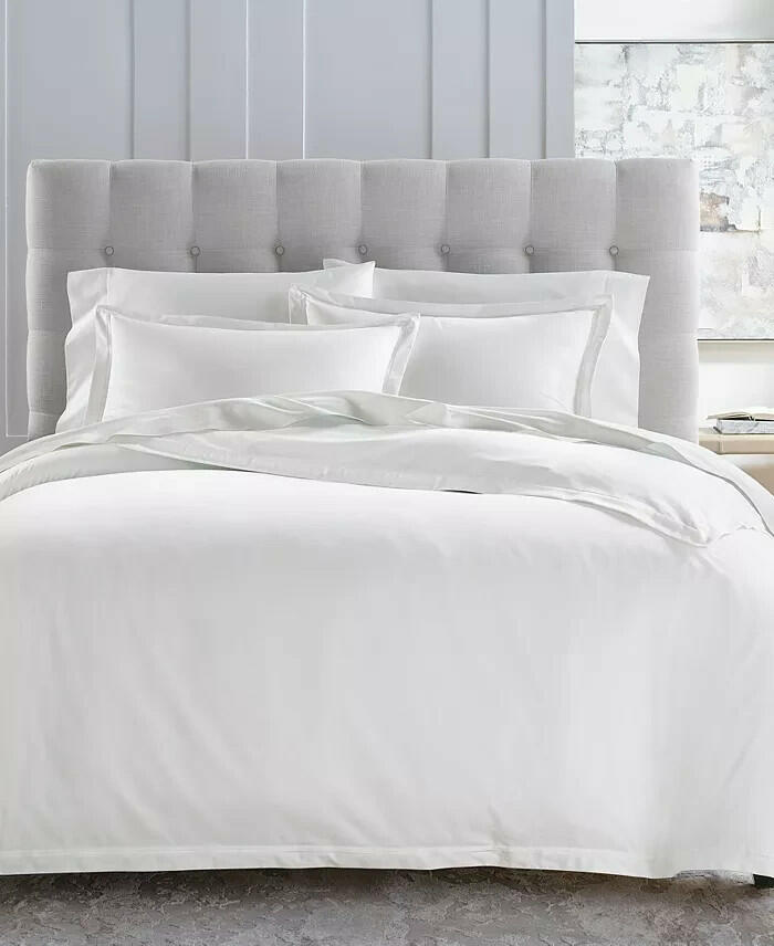 Hotel Collection Egyptian Cotton 525TC Comforter Set White King MSRP $470