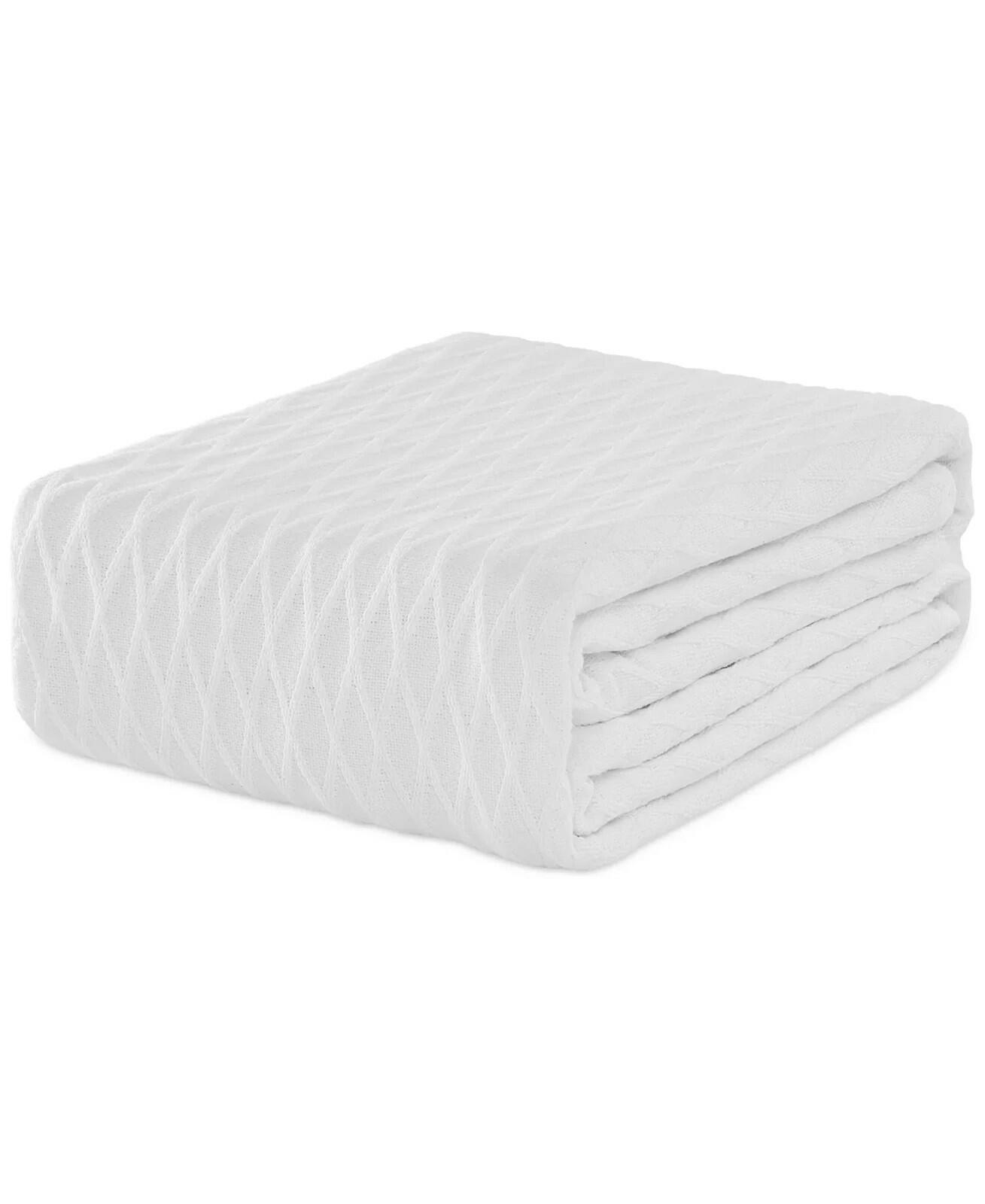 Lauren Ralph Lauren Classic Cotton Blanket Twin White MSRP $90