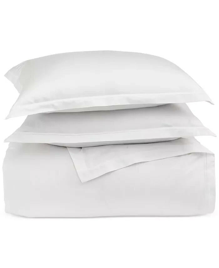 Hotel Collection Egyptian Cotton 525TC Comforter Set White King MSRP $470