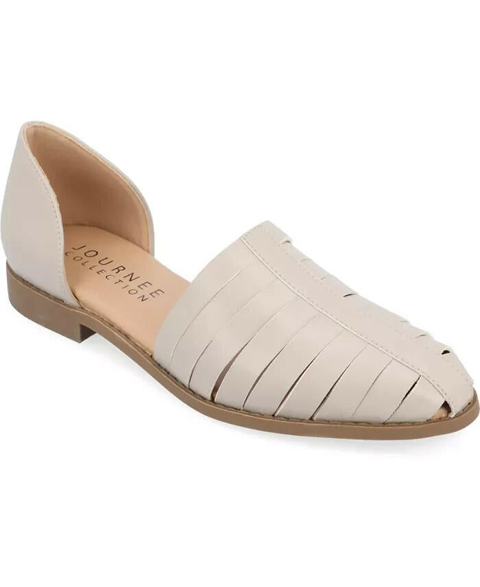 Journee Collection Anyah Caged Two Piece Flat Gray 8.5 New $84