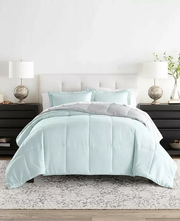 ienjoy Home All Season Reversible Comforter Set Twin Twin XL MSRP $82