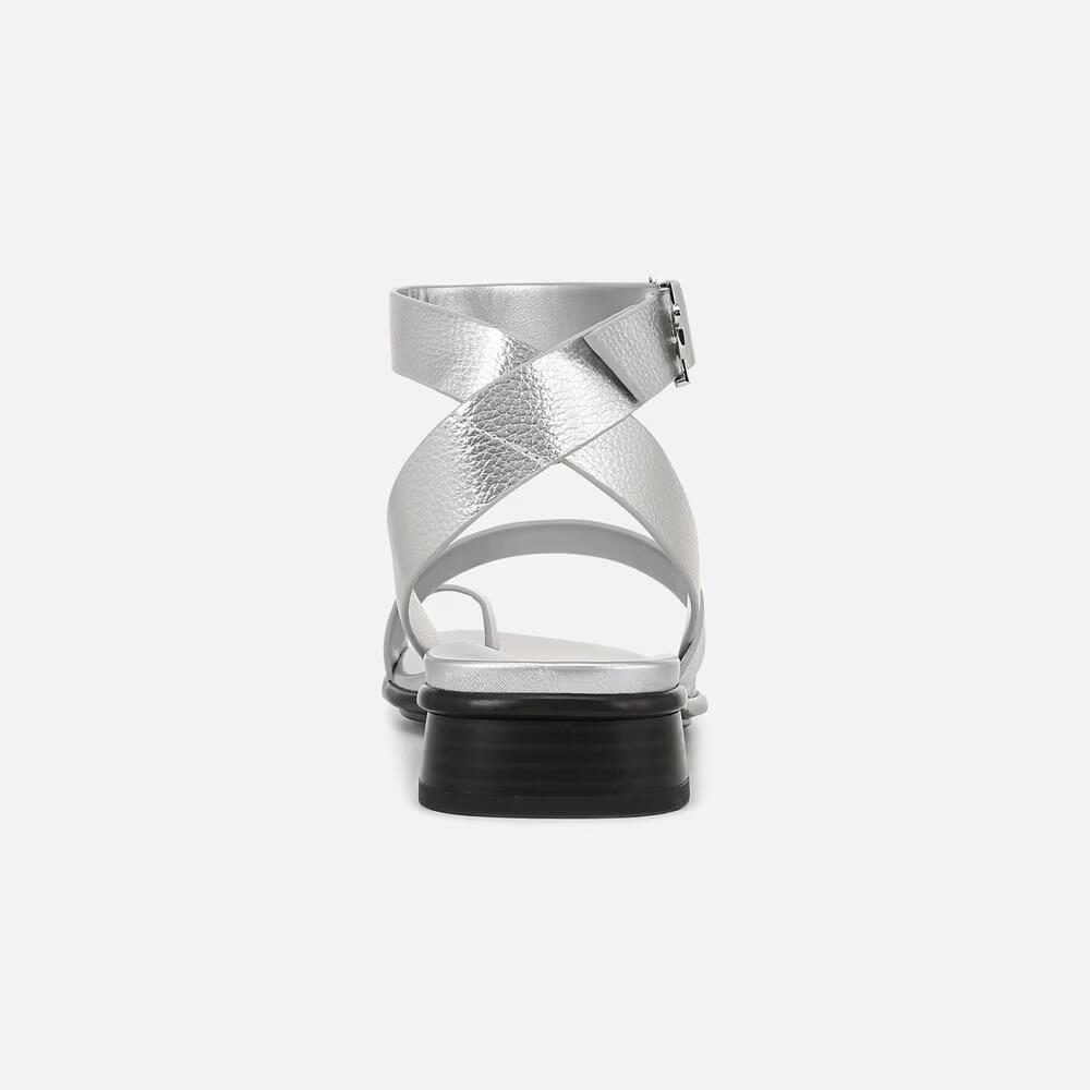 Naturalizer Birch Sandal Silver Size 12 New MSRP $110