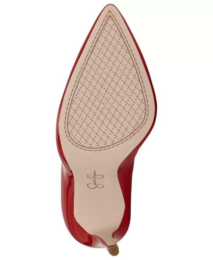 Jessica Simpson Womens Cassani Pointed Toe Pumps Red 9.5 New $79