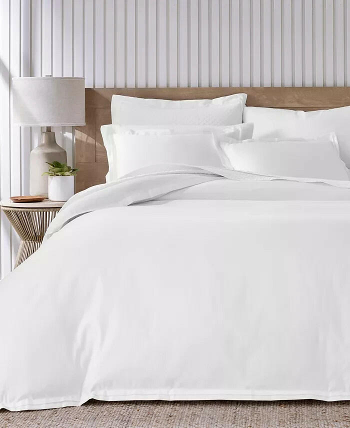 Hotel Collection 525TC Full Queen Duvet Cover Set Egyptian Cotton $330