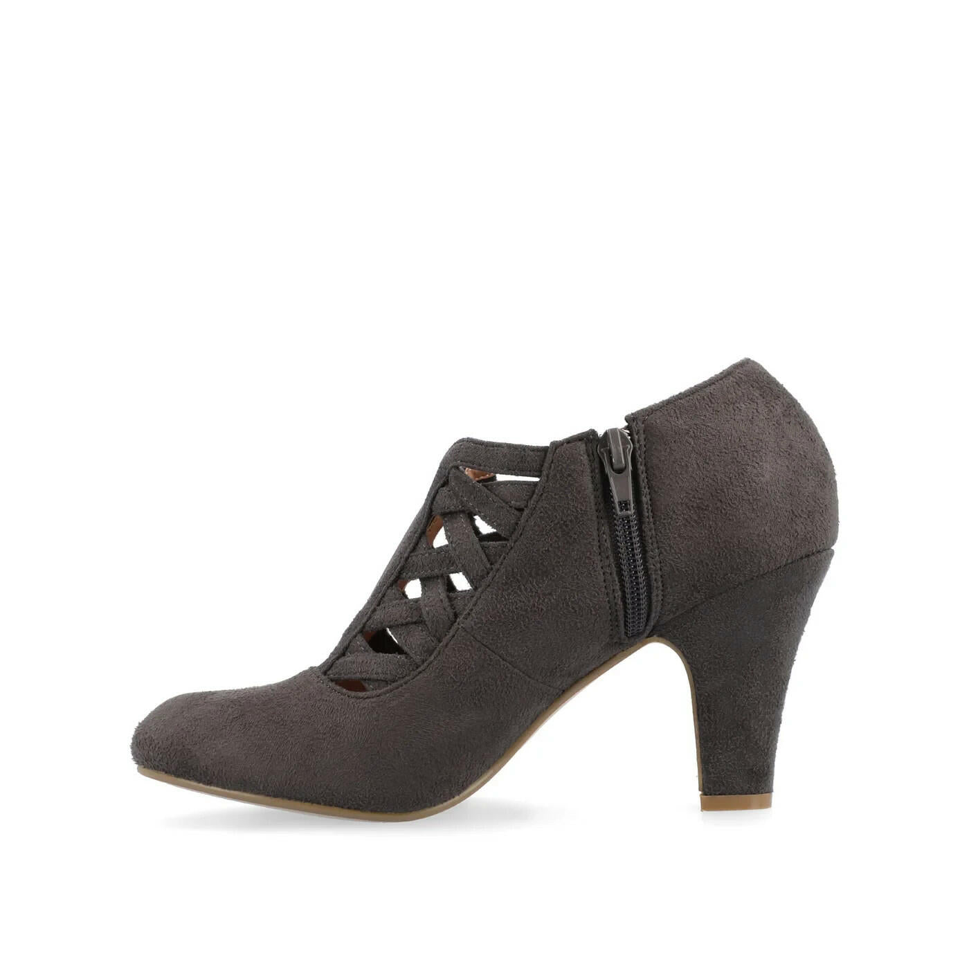 Journee Collection Piper Wide Width Dress Shooties Black Size 9 $90 MSRP