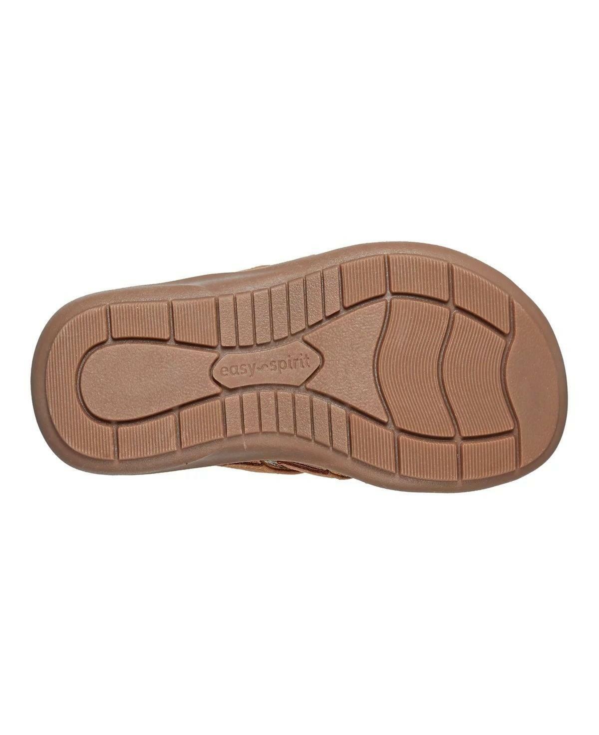 Easy Spirit Westly Sandals Women’s Strappy Comfort Shoes Brown Size 9.5 MSRP $65