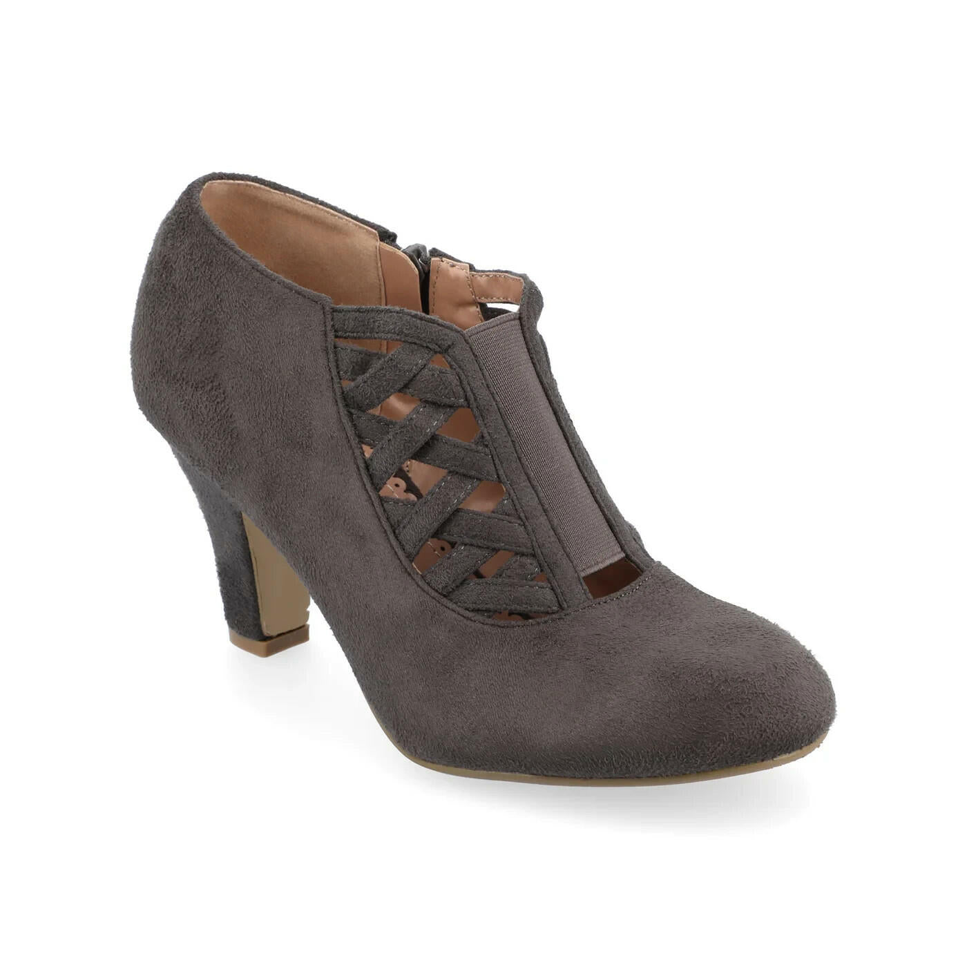 Journee Collection Piper Wide Width Dress Shooties Black Size 9 $90 MSRP