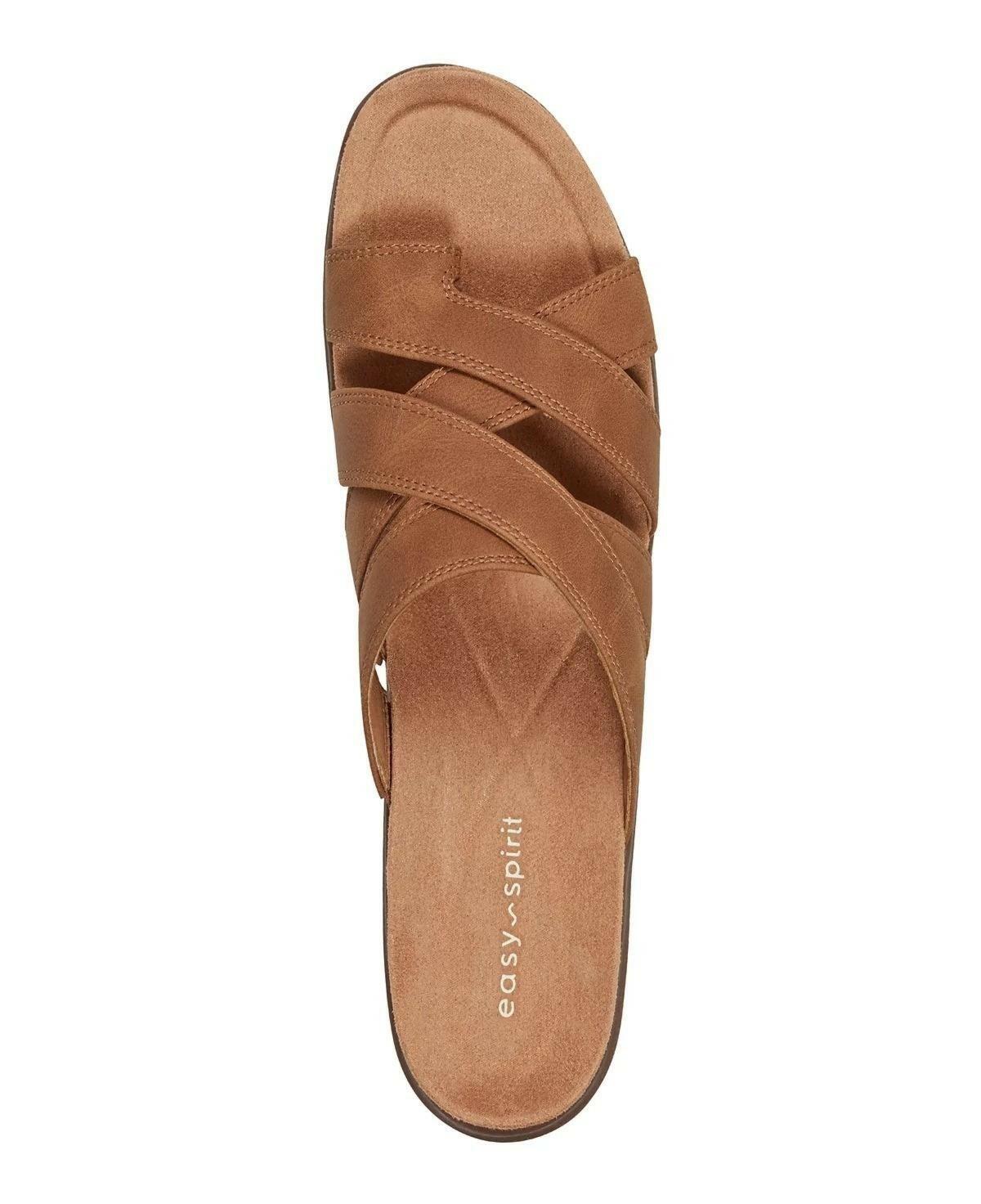 Easy Spirit Westly Sandals Women’s Strappy Comfort Shoes Brown Size 9.5 MSRP $65