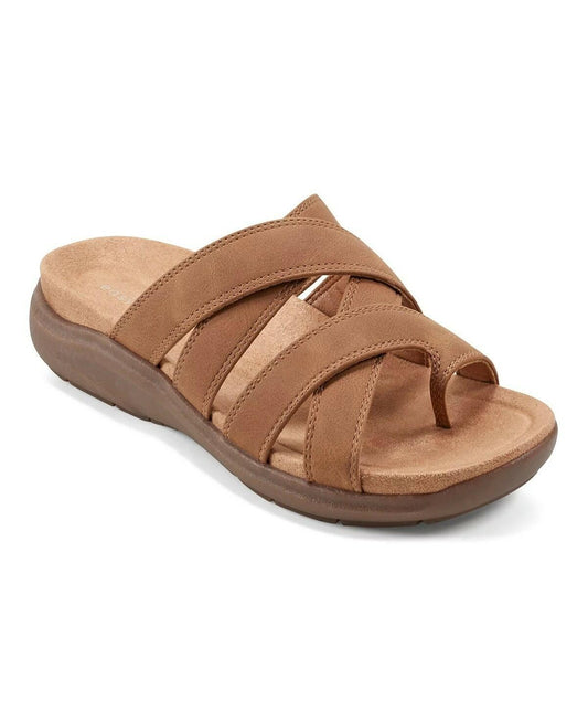 Easy Spirit Westly Sandals Women’s Strappy Comfort Shoes Brown MSRP $65