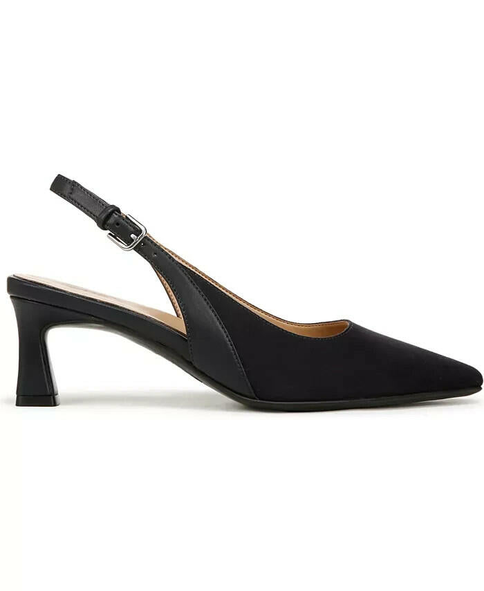 Naturalizer Womens Tansy Snip Toe Slingback Pumps Navy 7.5 $115