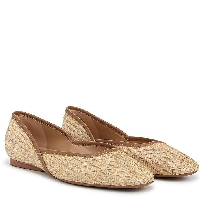 Naturalizer Cody Flats Leather Slip On Shoes 10.5 Comfort $110