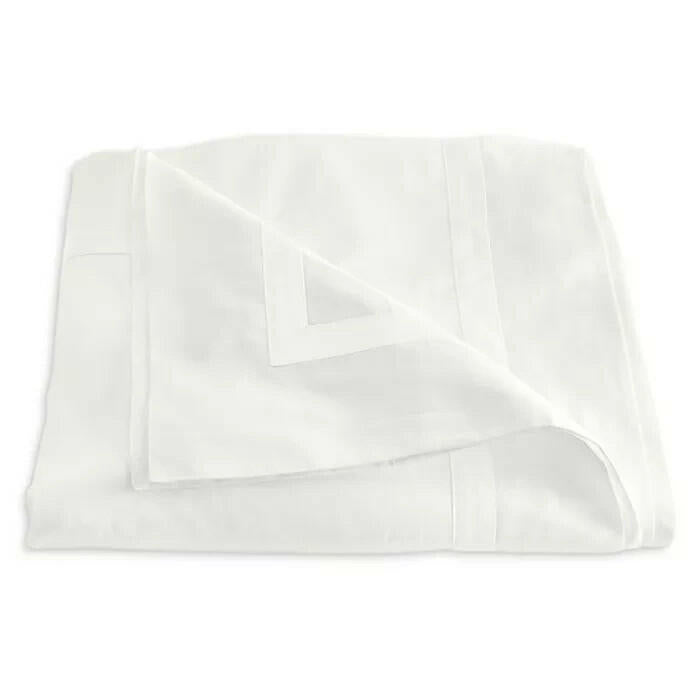 Matouk Nocturne Sateen King Duvet Egyptian Cotton Bone Luxury $1049