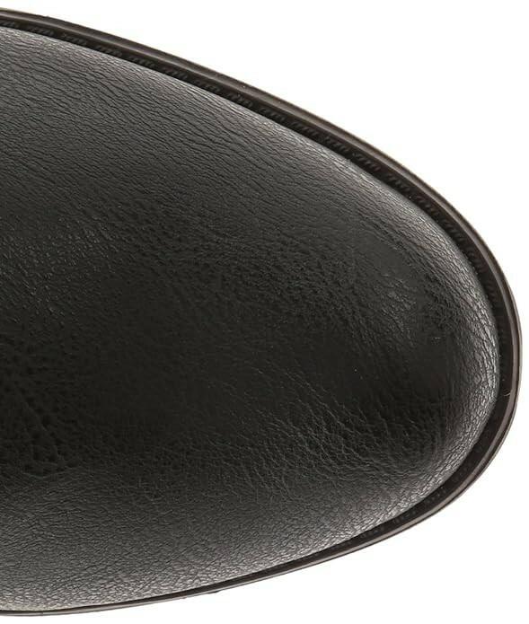 Dr Scholls Womens Confess Riding Boots Black 8.5 Wide Shaft New $100