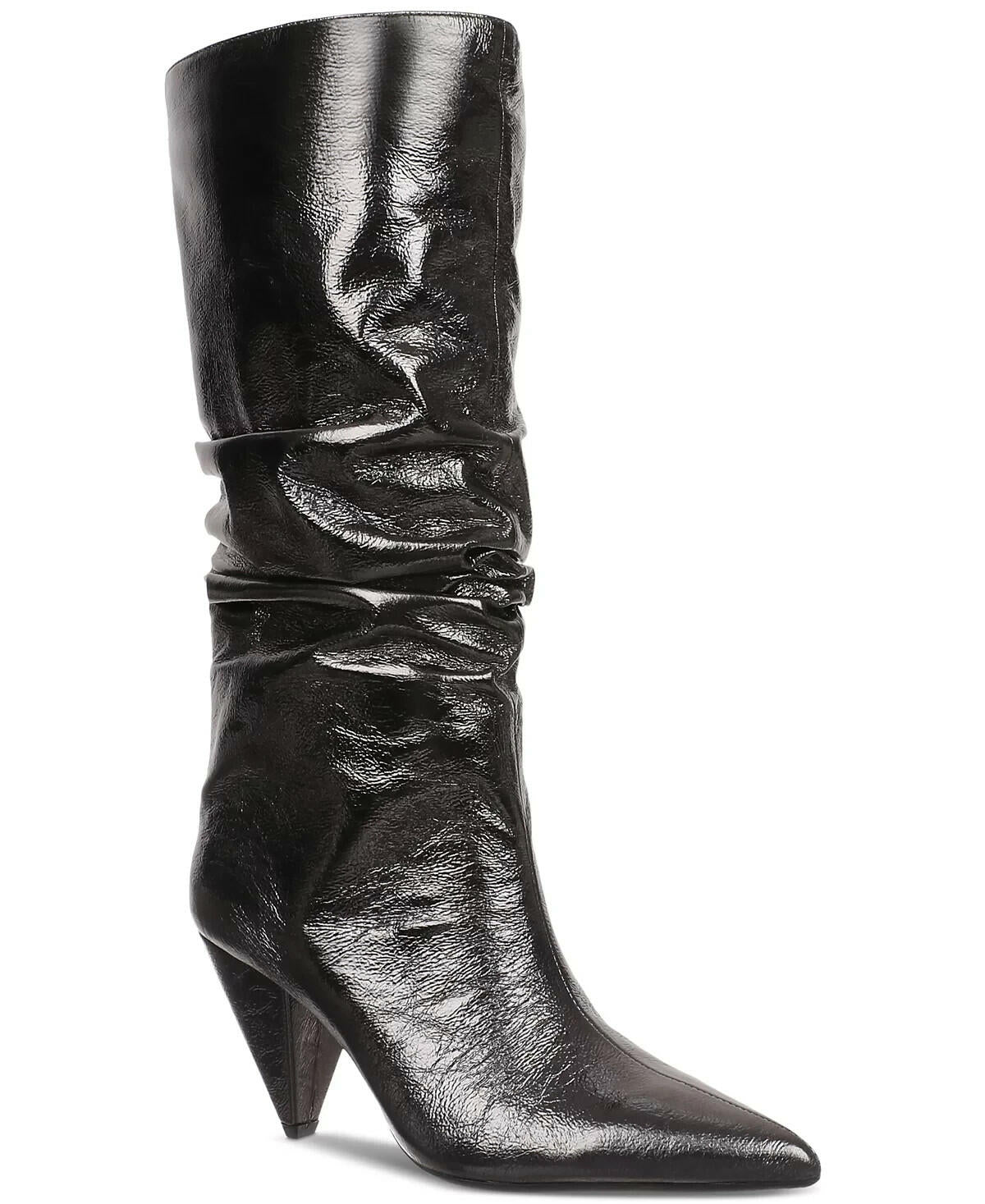 INC International Concepts Womens Diiannaa Slouch Boots 7 Pewter MSRP $129