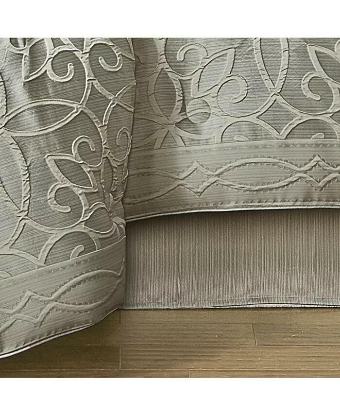 Five Queens Court Shelburne Comforter Set Queen Spa Blue $700