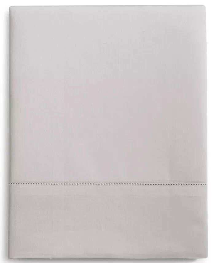 Hotel Collection 680TC Supima Cotton King Flat Sheet Gray Palladium MSRP $265