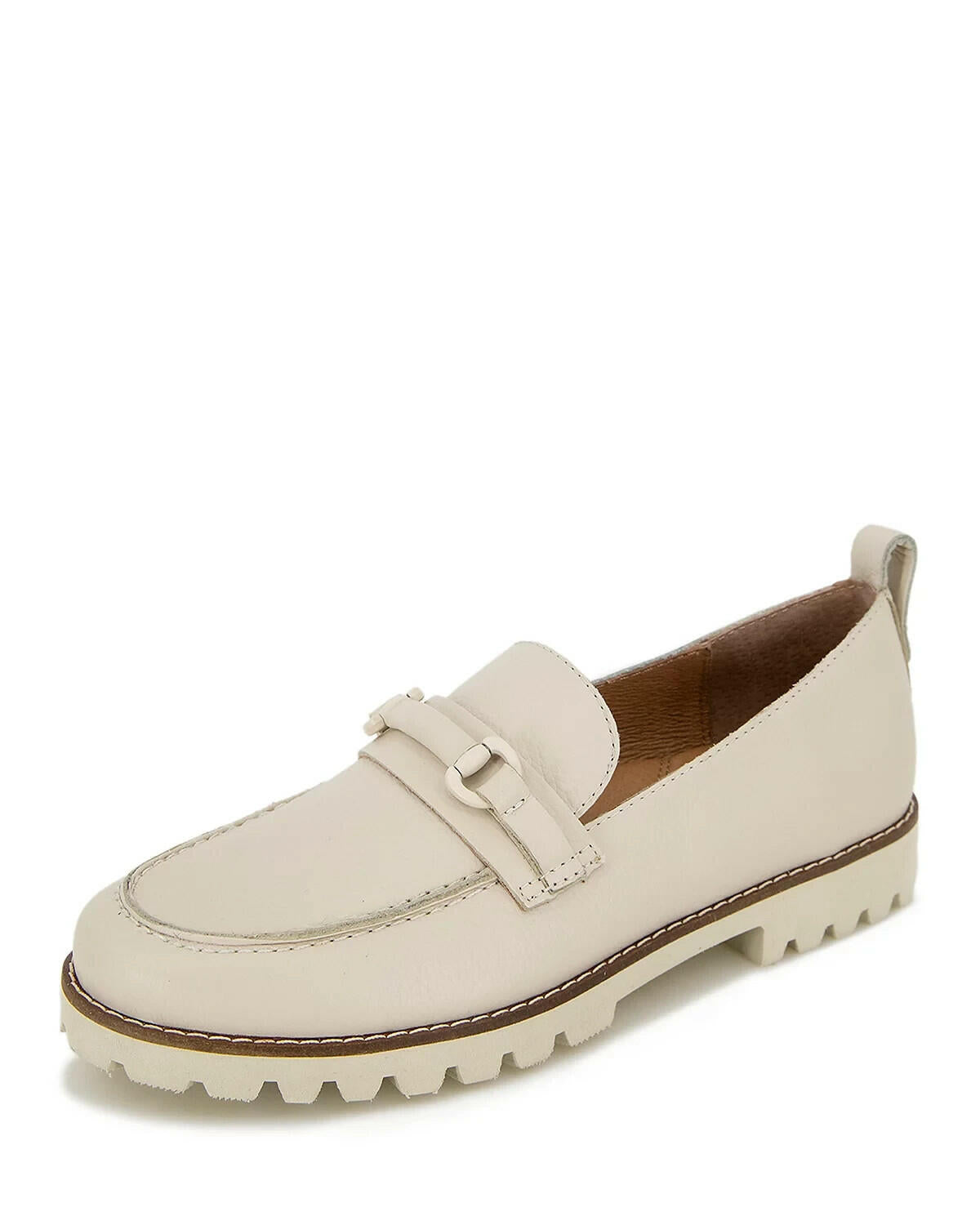 Gentle Souls Womens Eugene Slip On Loafer Flats Stone 6 MSRP $219