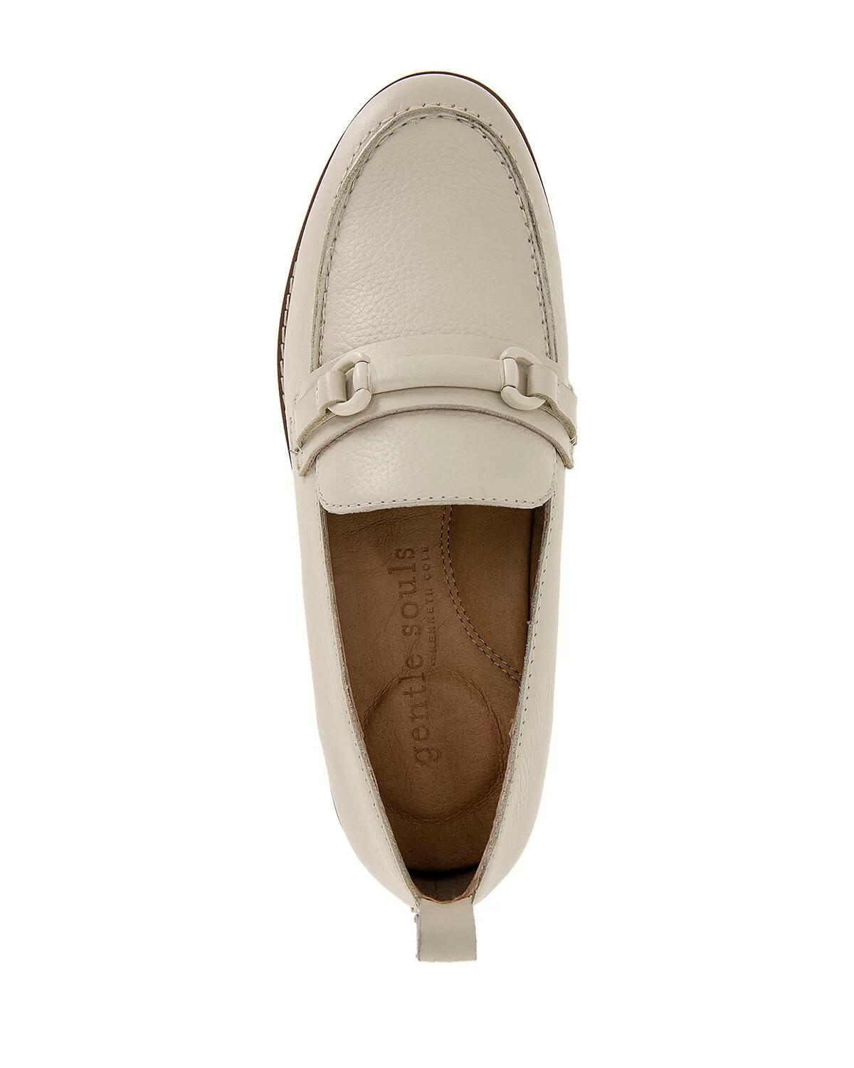 Gentle Souls Womens Eugene Slip On Loafer Flats Stone 6 MSRP $219