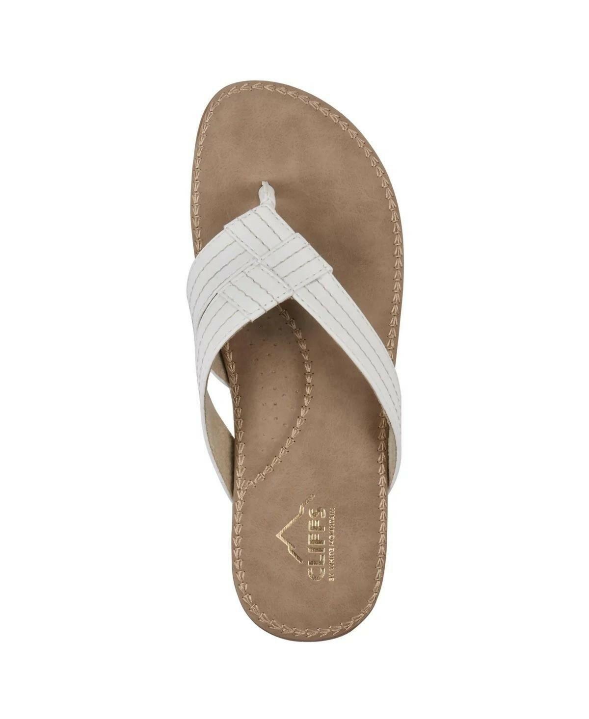 Cliffs by White Mountain Fateful Thong Sandals Women’s White 7.5 – MSRP $49