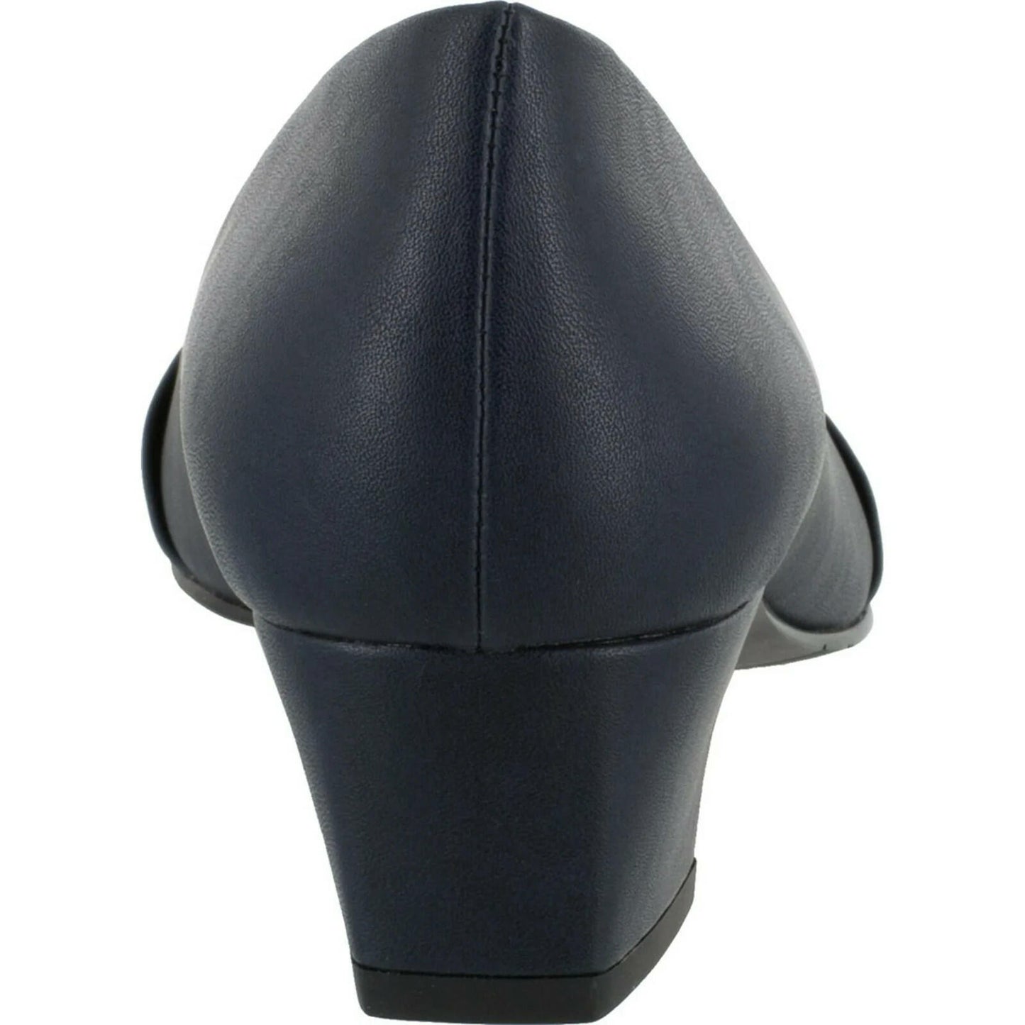 Easy Street Womens Eloise Low Block Heel Pumps Navy 8 New $69