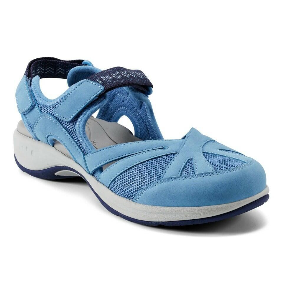 Easy Spirit Splash Hiking Sandals Women’s Water-Resistant Sport Shoes Blue 7N –