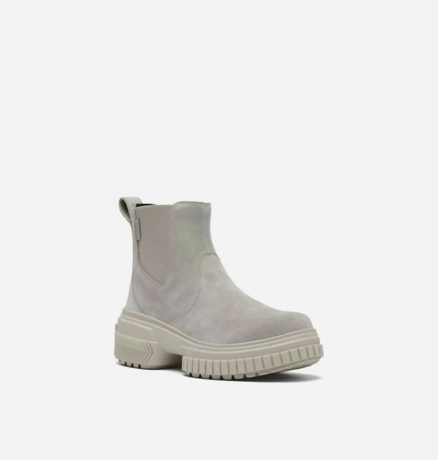 Sorel Womens Ona Ave Waterproof Chelsea Boots Chrome Grey 6 MSRP $219