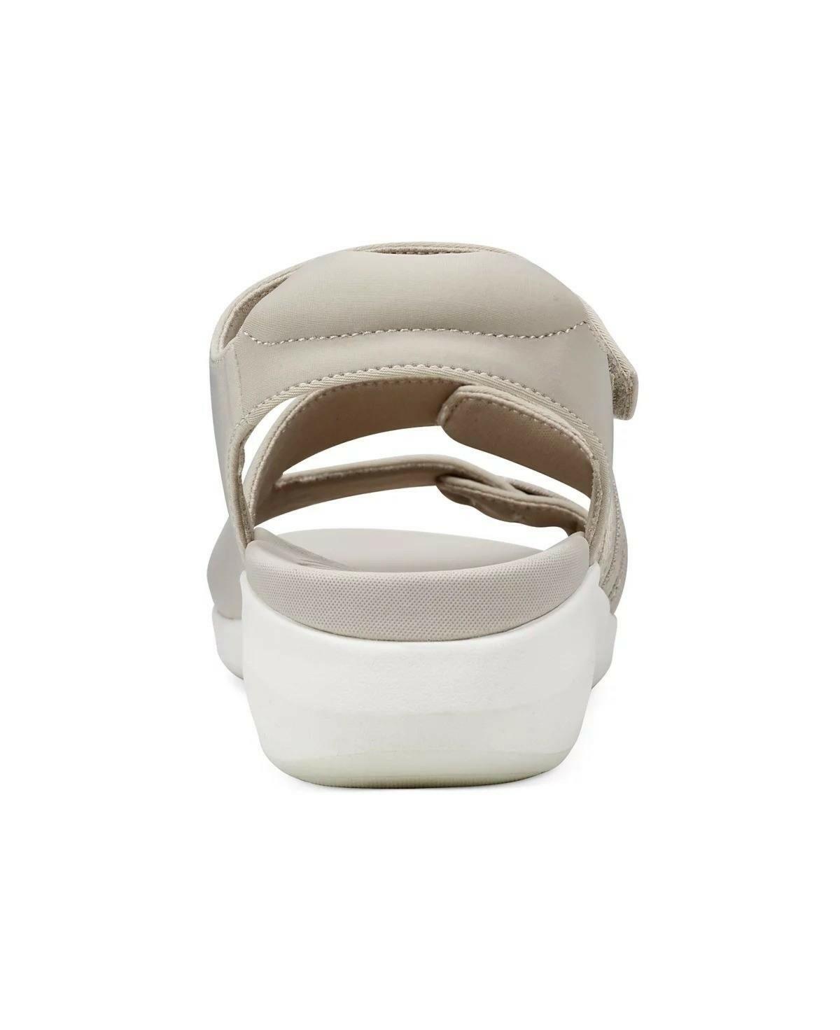 Easy Spirit Weber Women’s Sporty Sandals Light Wedge Comfort Walking Taupe 7.5 M