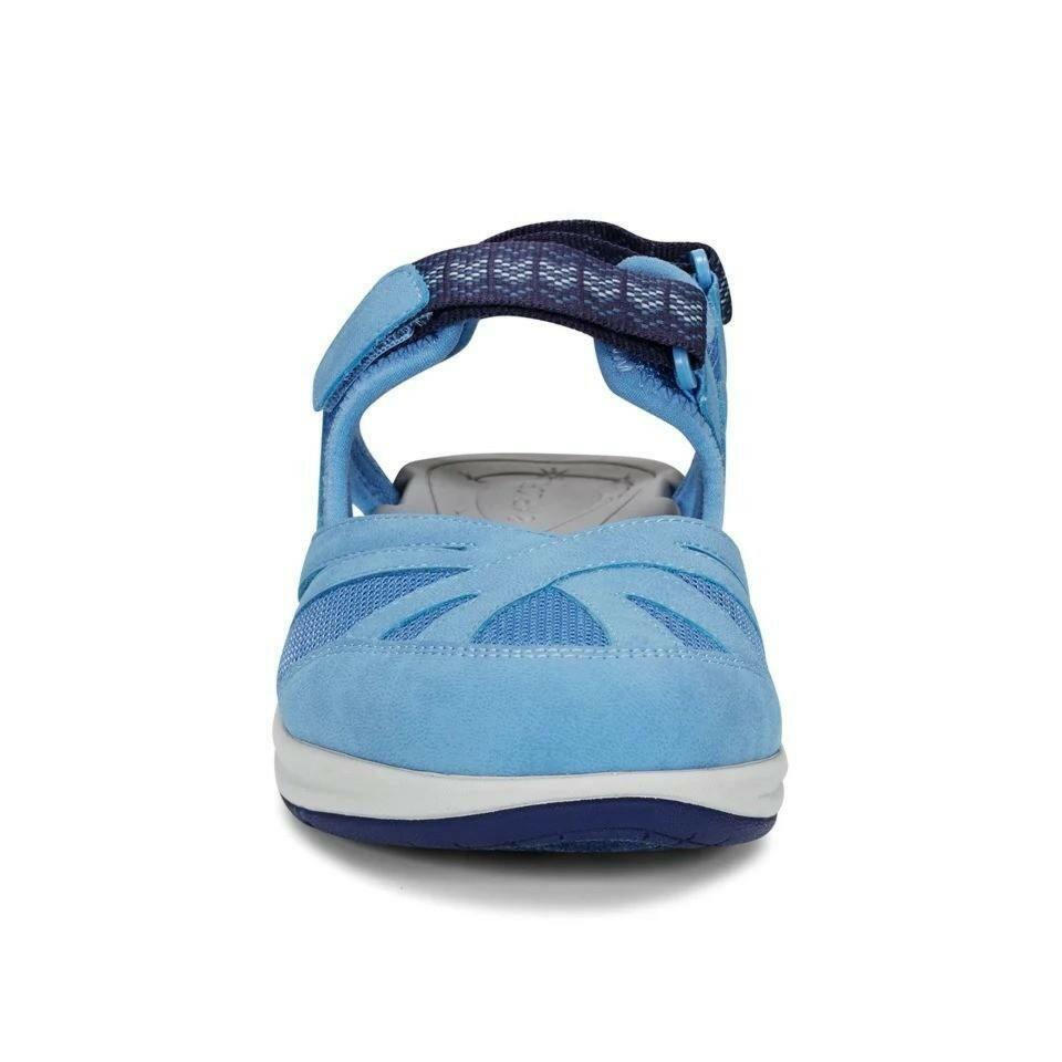 Easy Spirit Splash Hiking Sandals Women’s Water-Resistant Sport Shoes Blue 7N –