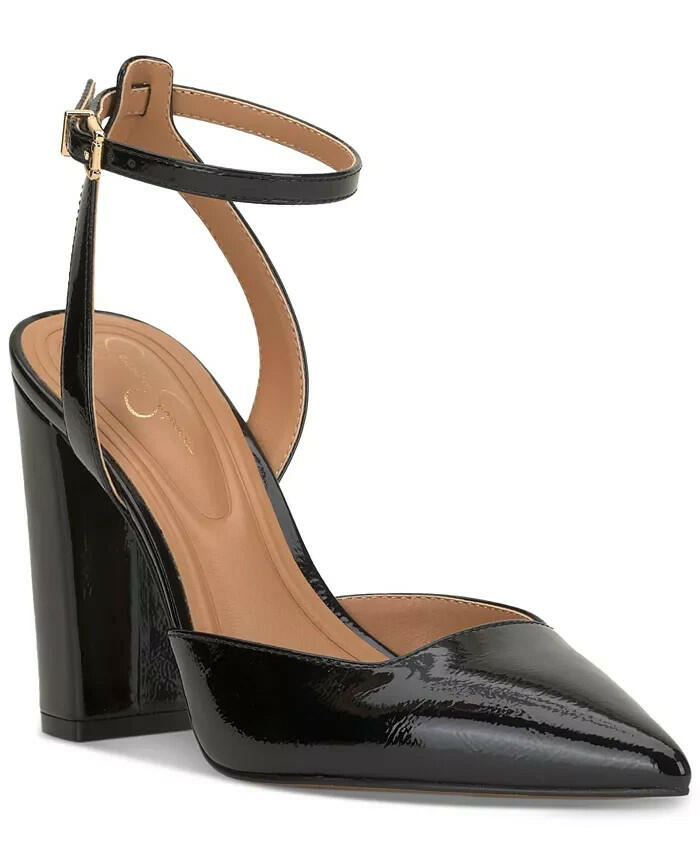 Jessica Simpson Womens Nazela Pointed Toe Pumps Black 9 New $100