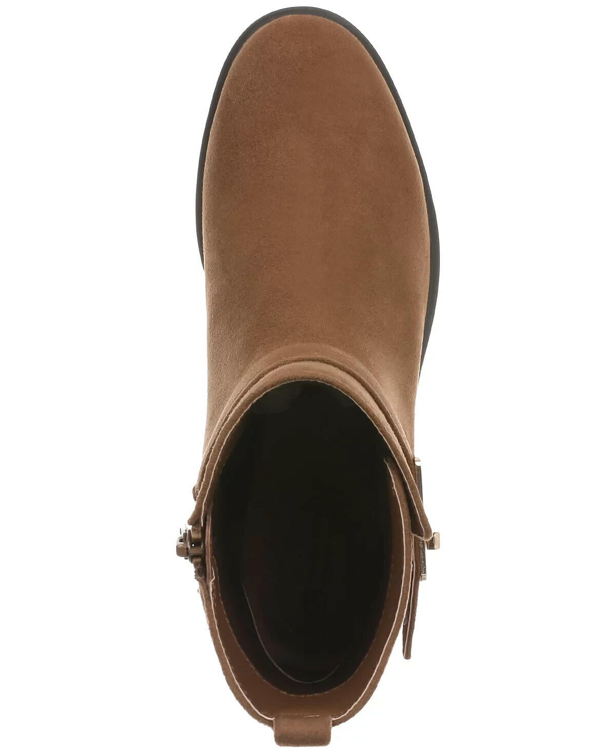Giani Bernini Womens Becca Memory Foam Buckled Booties Brown 7.5 MSRP $99