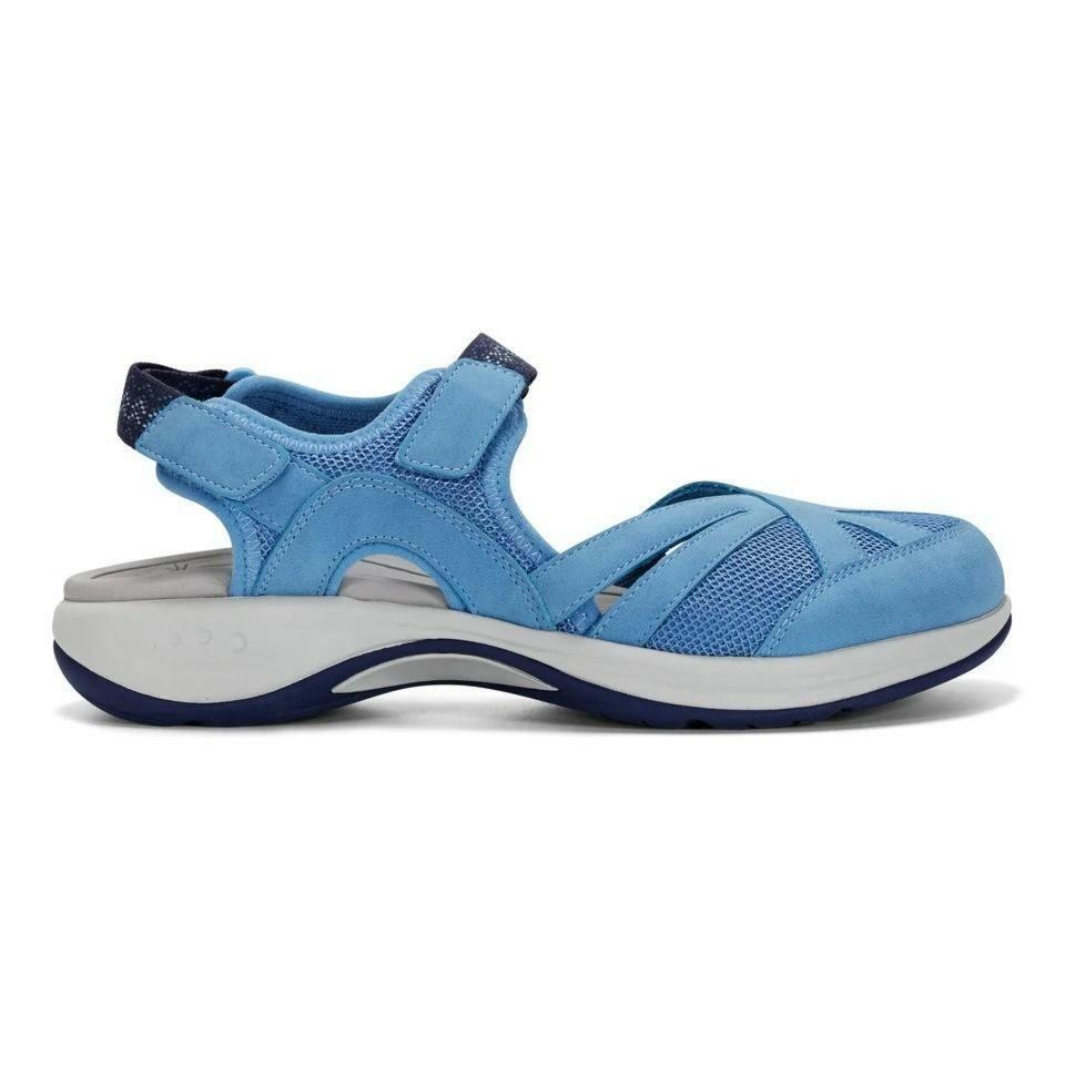 Easy Spirit Splash Hiking Sandals Women’s Water-Resistant Sport Shoes Blue 7N –