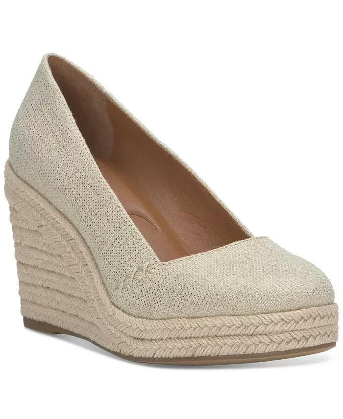 Lucky Brand Womens Imula Espadrille Wedge Platform Sandals 7 $98