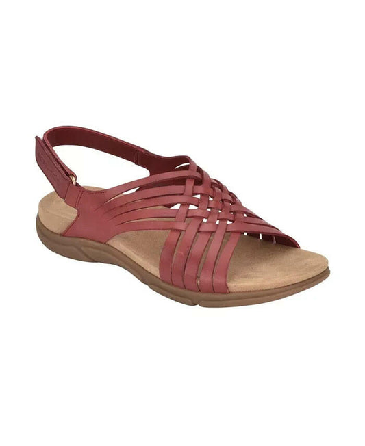 Easy Spirit Mar Women’s Sandals Red Adjustable Strap MSRP $69