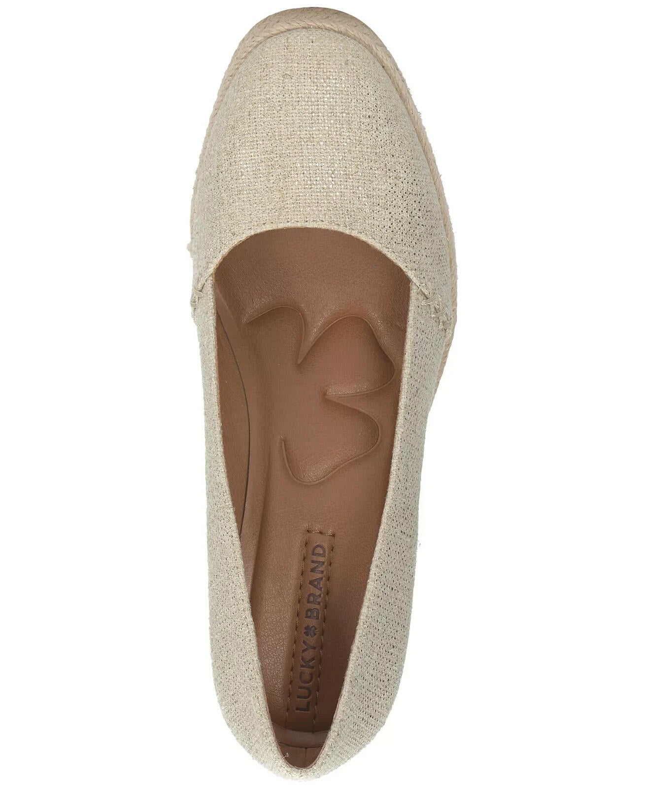 Lucky Brand Womens Imula Espadrille Wedge Platform Sandals 7 $98