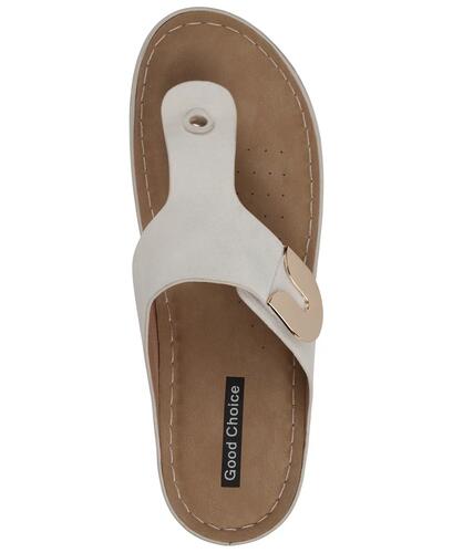 GC Shoes Sam Thong Sandals – Women’s White  Size 8