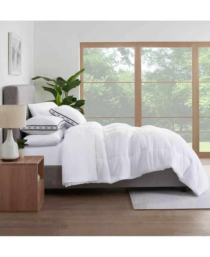 UGG Devon Down Alternative Comforter Twin Twin XL White MSRP $90