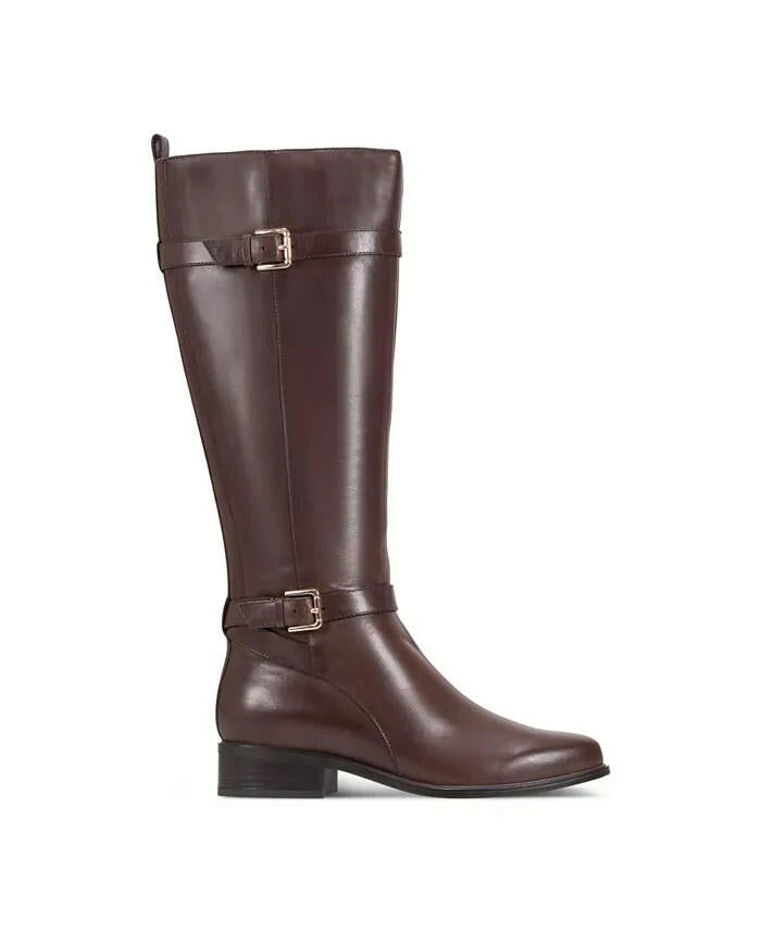 Rockport Harper Wide Calf Waterproof Boots 8 Brown MSRP $270