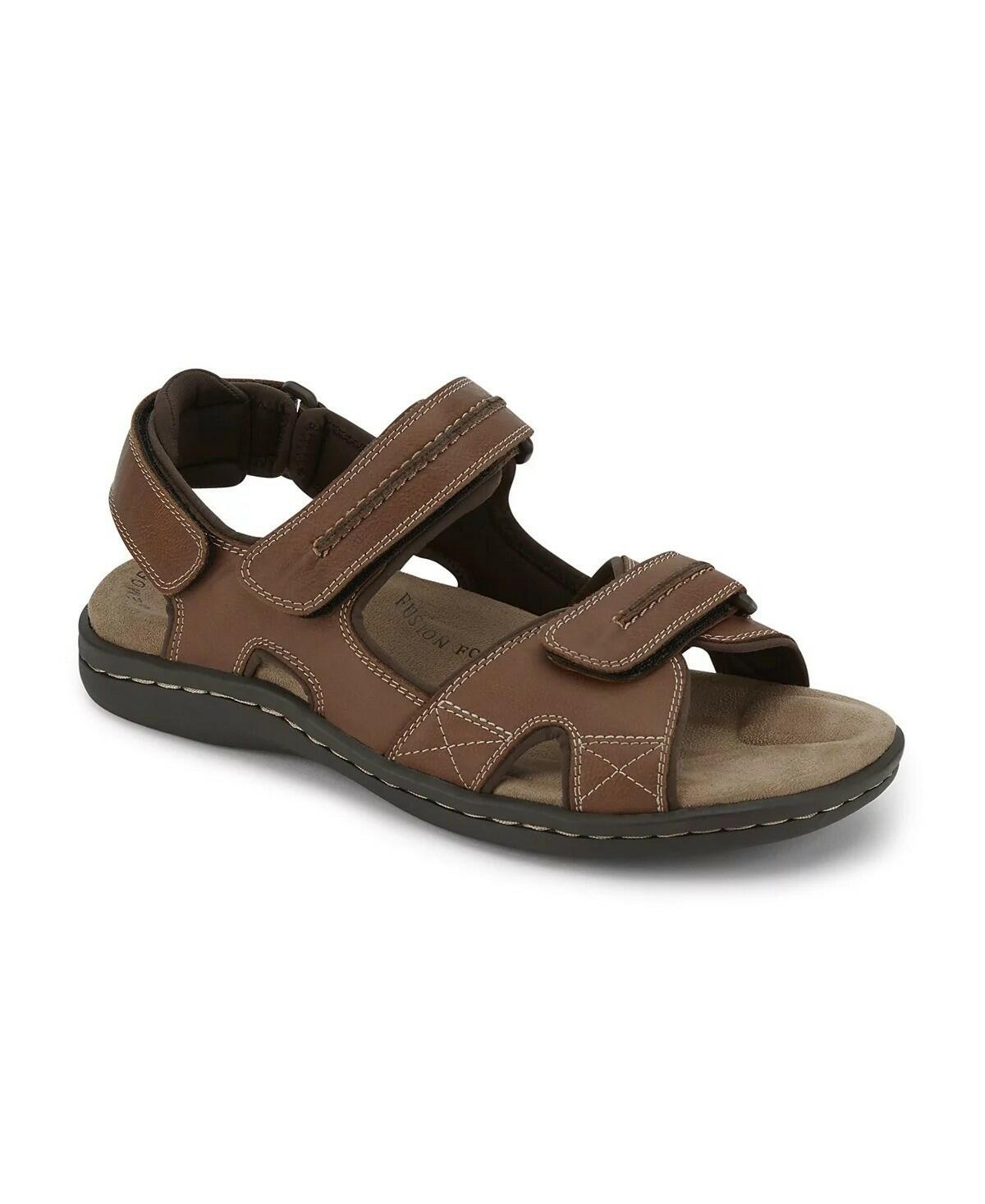 Dockers Newpage River Sandals Mens Size 9 Wide Brown Outdoor Strap Comfort