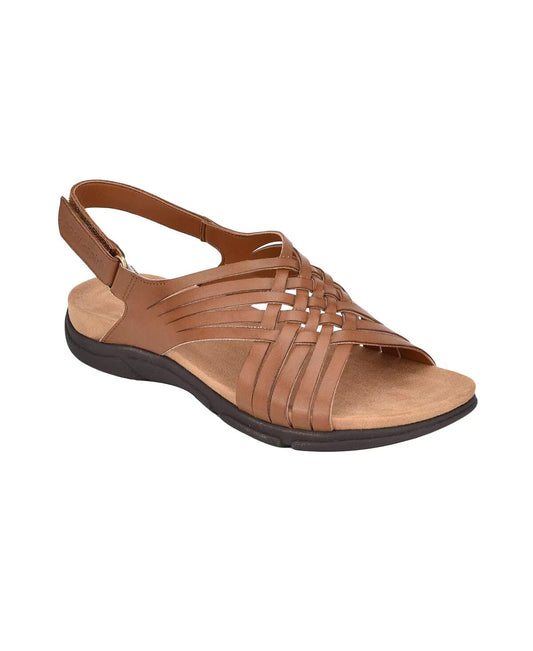 Easy Spirit Mar Women’s Sandals Brown Adjustable Strap MSRP $69