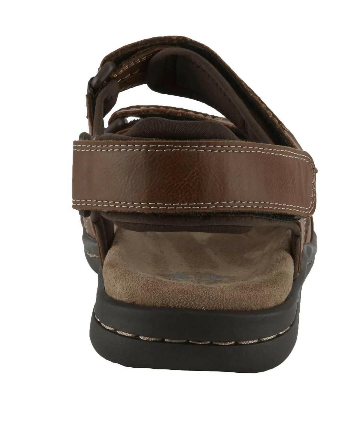 Dockers Newpage River Sandals Mens Size 9 Wide Brown Outdoor Strap Comfort