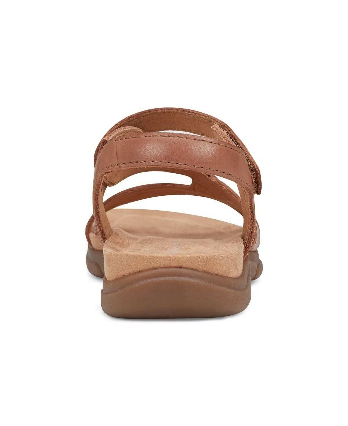 Easy Spirit Minny Sandals Women’s Round Toe Casual Comfort Shoes Brown Size 11