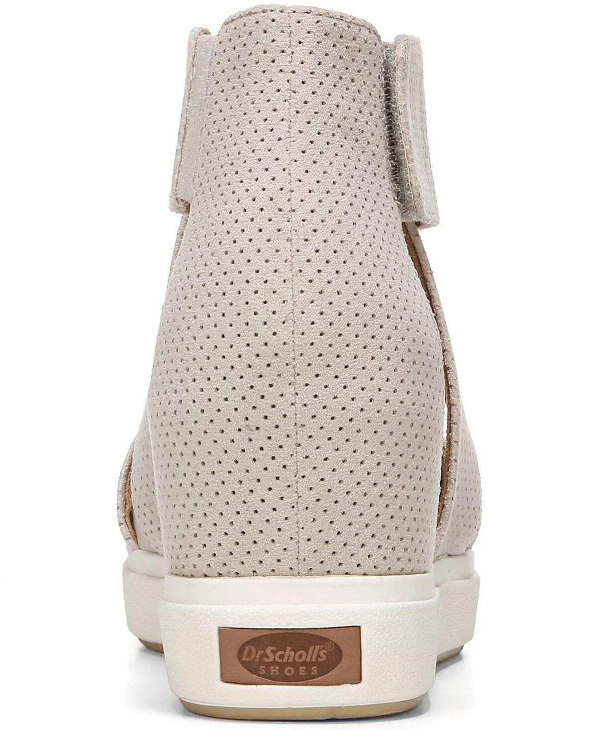 Dr Scholls Womens Sheena Platform Wedge Sandals Gray Oyster 7.5M MSRP $69