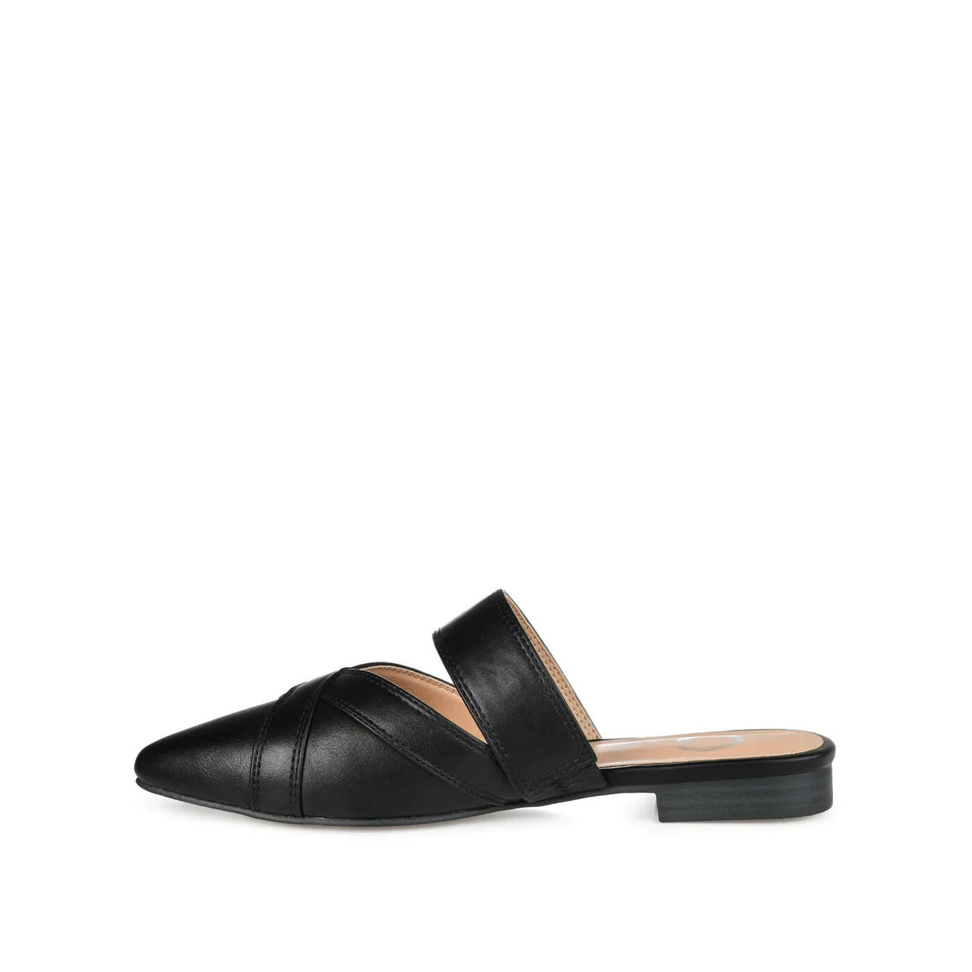 Stasi Mule Flats Black Narrow Width Sz 8 MSRP $80