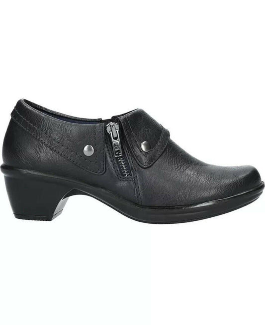 Easy Street Darcy Shooties Navy Block Heel MSRP $89