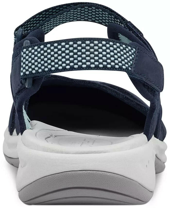 Easy Spirit Esplash Closed Toe Hiking Sandal Blue 7.5N New $89