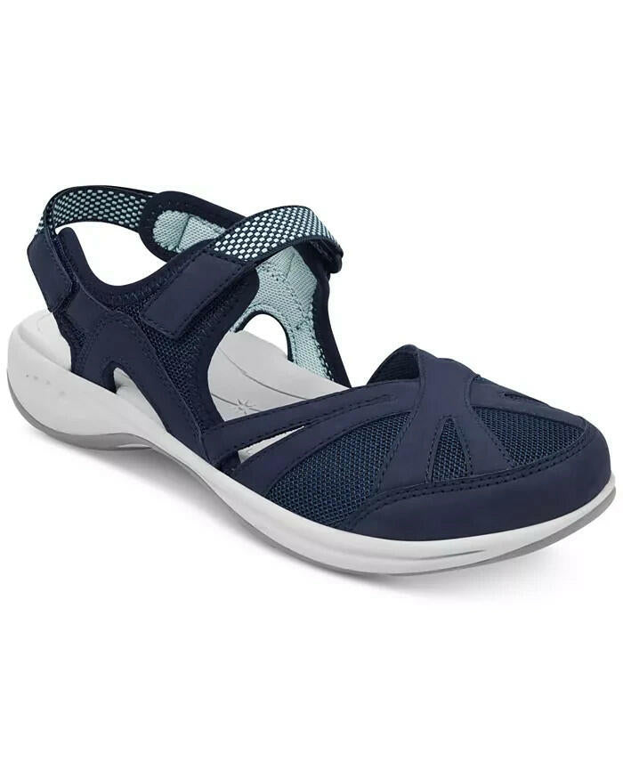 Easy Spirit Esplash Closed Toe Hiking Sandal Blue 7N New $89